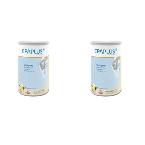 EPAPLUS Arthicare, Colágeno + Magnesio + Ácido Hialurónico, Colágeno Hidrolizado con Magnesio y Ácido Hialurónico, Polvo, Disolución Instant, Sabor Vainilla, Tratamiento 30 Días, 330 gramos