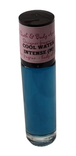 God's Bath & Body Anointed Gifts pure fragrance oil - Cool Water Intense for men, 1/3 Ounce