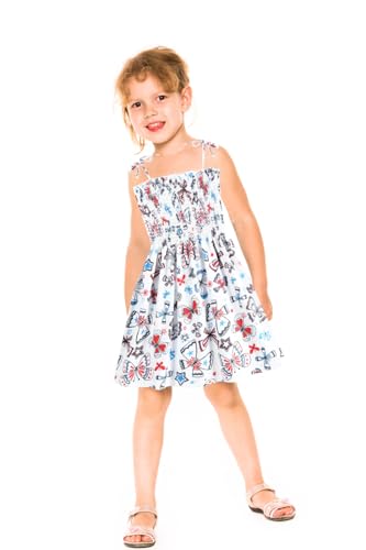 Tkria 4th of July Toddler Dress Outfit Unicorn American Flag Dress Patriotic Independence Memorial Day Dress Summer Clothes2