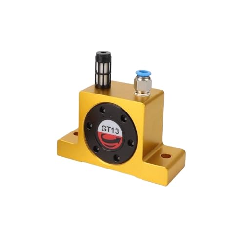 Vibrador neumático de turbina GT10 industrial pequeño con rodamiento de bolas