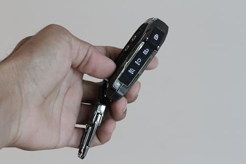 Image of Car Key Cover Fit for New Kia Seltos Facelift 2024 2023 | Carens, Clavis x line | Sonet Facelift - 4 Button Smart Key