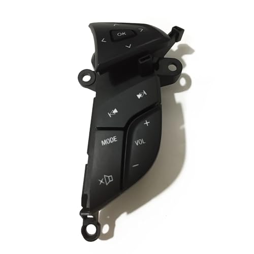 Bouton multifonction de volant avec LED bleu pour contrôle audio Ford Mondeo