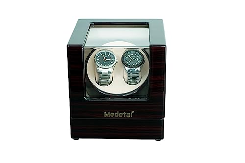 Medetai Automatic Watch Mover/Watch Winder,LT Wooden Automatic Rotation 2+0 Watch Winder Storage Case Display Box (B0C1NBNNWC) Amazon Price History, Amazon Price Tracker