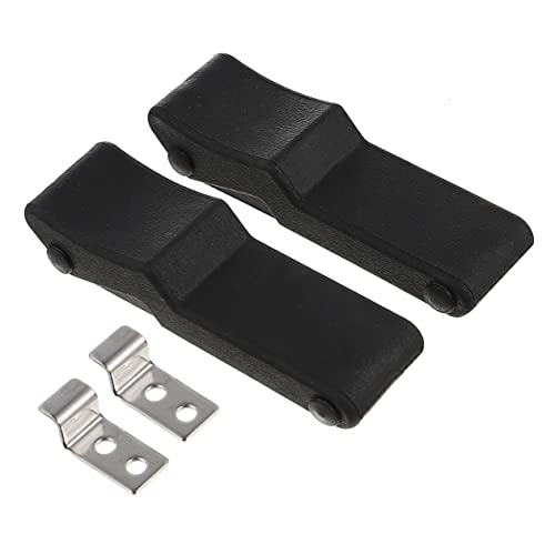 COHEALI 2Pcs Toggle Clamp Hasp Latch Lock Durable Lightweight Vibration Absorbing Design for Mechanical Food and Electronic Applications