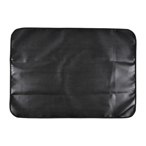 Esterilla para debajo de la parrilla, doble cara, ignífuga de doble cara, para terrazas, protección impermeable para terraza, suelo de barbacoa para balcón, picnic, comida al aire libre, camping