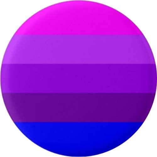 Transsexual Transgender Trans Pride Flag Pin 2.25” Round Circle Shape Metal Button Pin Badge Pinback 2.25 inch Pin 57 mm 5.7 cm - Image 2