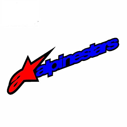 13cmx6.7cm Autocollants De Voiture Vinyle Matériel pour Alpinestars Astar Decal Occlusion Scratch...