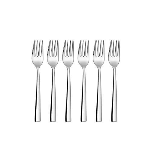 Image of Kanshita's Rasoiware Stainless Steel Table Fork Set | Pack of 6 | Durable & Food-Grade Cutlery