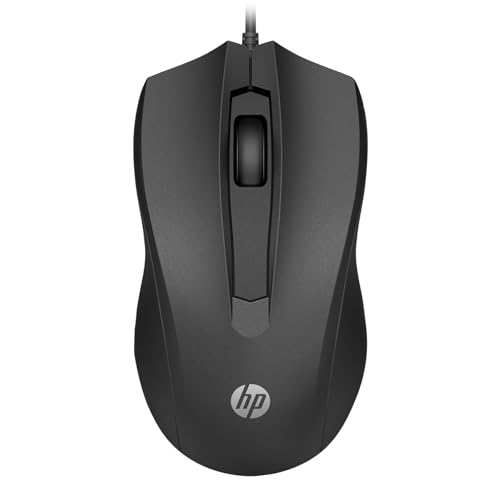 HP Mouse cablato 105 - Cavo ottico - USB tipo A - 1600 dpi - 3 pulsanti - simmetrico
