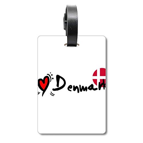 Perdre sa valise ? L'étiquette d'identification I Love Denmark résout ce problème