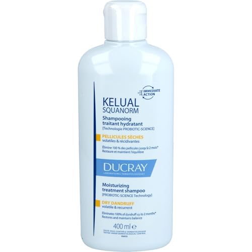Ducray Kelual Squanorm Dry Dandruff Regulating Shampoo 400 ml.