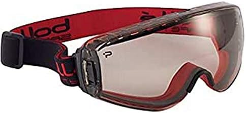 Masque Bollé X1000 - Lunettes Balistiques Écran Clair Antirayures Antibuée Monture Noire