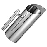 Bonne finition : pichet d'eau froide avec une conception de capacité, la finition est méticuleuse, excellente et, pichets avec poignée, pichet à café