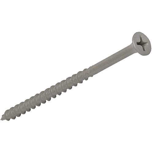 Vis de terrasse Primesource Primeguard 10 évite le fendage du bois avec sa tête grise standard