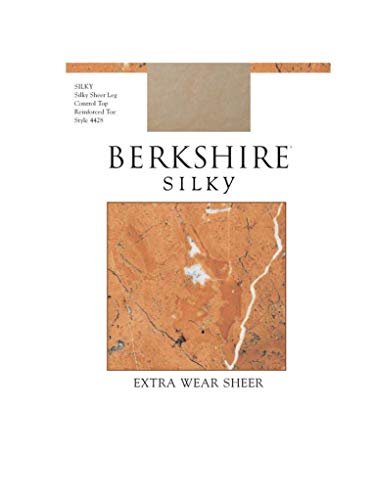 Image of Berkshire Women's Silky Extra Wear Sheer Control Top Pantyhose 4428