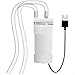 Zilimontt Elektrische Mini-Wasserpumpe, 5 V, 2 A, selbstansaugende USB-betriebene Vakuumpumpe mit 6 mm Rohr, für Zuhause, Garten, Aquarium, Durchflussmenge 4 l/min (1 Meter)
