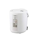 象印 加湿器 2.2L 木造6畳/プレハブ洋室10畳対応 スチーム式 蒸気式 フィルター不要 自動加湿3段階 お手入れ簡単 ホワイト EE-RN35-WA