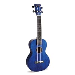 Mahalo MH2-TBU Hano Series Concert Ukulele, Transparent Blue - Les Beatles, Paul McCartney, John Lennon, RIngo Starr, George Harrison Mahalo MH2-TBU Hano Series Concert Ukulele, Transparent Blue – Image 4