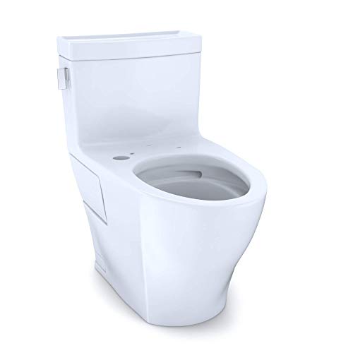 Toto CST624CEFGAT40#01 Tcst624Cefgat4001 Legato 1.28 Gpf One Piece Elongated Chair Height Toilet With Tornado Flush Technology cover