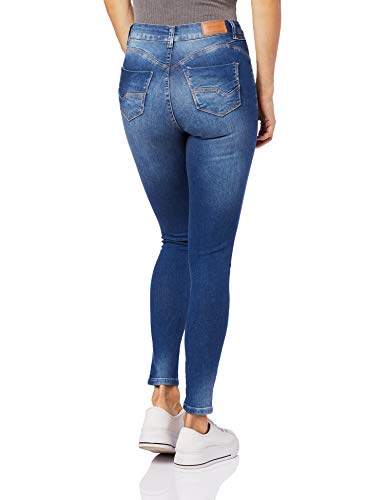 Cigarrete Push Up, Feminino, Sawary Jeans, Indigo, 40