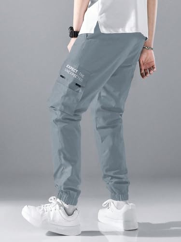 Image of TOPLOT Men's Cargo Pants | Casual Trouser Design | Multi-Pocket Utility | Comfortable Fit Wear | Durable Construction | Easy Movement | Perfect for Casual, Outdoor & Travel (5228)
