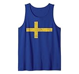 bandiera svezia svedese croce nordica svenska sverige canotta