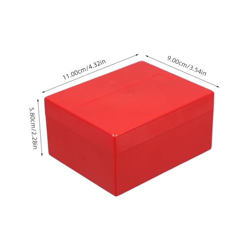 Caja de plástico para monedas con compartimentos Angoily miniatura 2