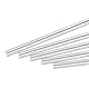 QUARKZMAN Aluminium Rundstab 4mm x 405mm Massiver Drehbank Rundstangen Aluminium Stäbe für DIY Handwerk Packung Gartendekoration RC Modell Industrie Maschinen 10 Stück
