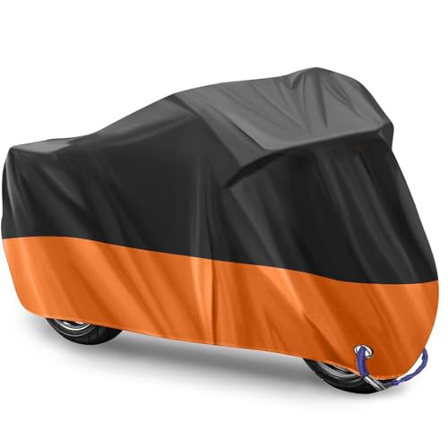 XIYUANFA Telo Coprimoto per BMW F800R 2015 2016 2017 2018 2019, Ciclomotori Copertura Motocicletta Copertura Teli Coprimoto Moto Copertura Motocross Copertura,C- XXL (Approximately 2.65 Meters)