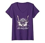 Photo Gallery donna headbangers ball distressed guitars maglietta con collo a v Photo Gallery donna headbangers ball distressed guitars maglietta con collo a v