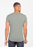 KEYLARGO Męski T-Shirt Water V-Neck, Faded Moss (1541), XXL