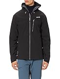 Regatta Herren Jacke, Black/Magnet, 48