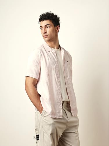Image of THE BEAR HOUSE Men's Casual Shirt Modern Fit Everyday Wear