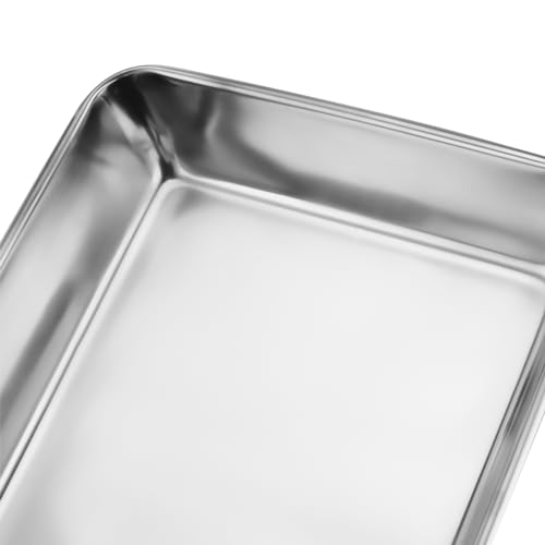 Plaque de cuisson rectangulaire ZOENHOU pour rôtir et servir - 4