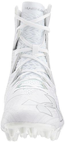 Under Armour Men's Highlight M.c. Lacrosse Shoe, White (100)/Metallic Silver, 11.5 #TOP1