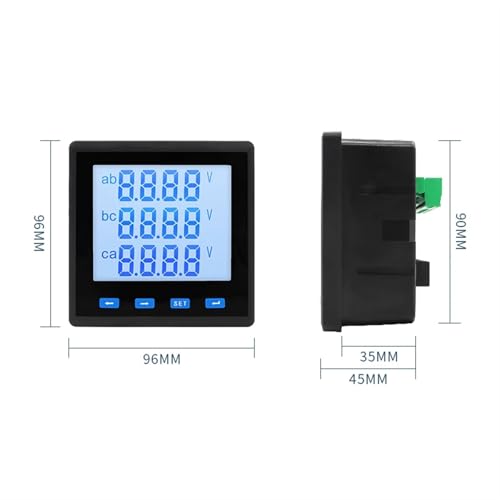 Compteur de puissance triphasée 400V pour éviter les surcharges - 5