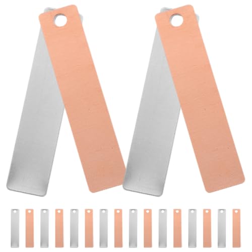 Kisangel 8pairs Zinc Anode Strip Battery for Saltwater Pool Fruit Battery Experiment Supplies