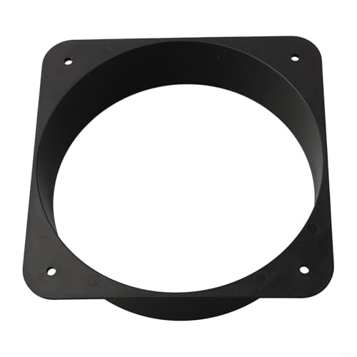 Solaughguy Raccord à bride en ABS pour ventilation intérieure, diamètre 150 mm, compatible avec tuyaux durs et conduits flexibles