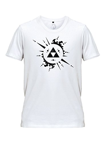 KSS KSS KSS Homme T-Shirt Triforce Sign Zelda Gamer (L)