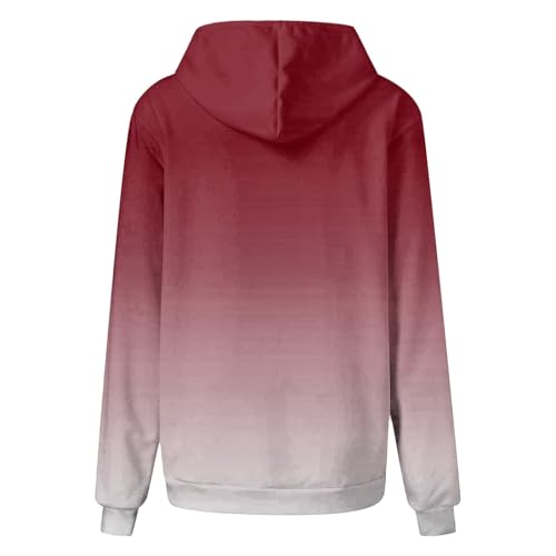Sweat à capuche pour femmes ample manches longues coupe confort - 4