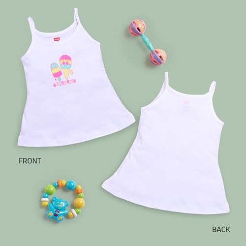 Image of LuvLap Baby Girls Regular Fit 100% Cotton Slip