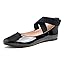 Black Patent Ankle Strap