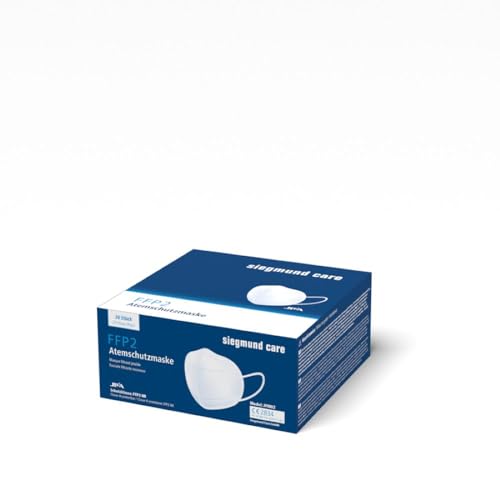 Siegmund FFP2 Atemschutzmasken, Packung mit 20