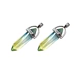QUXVUIS 2 pièces pendentif en cristal collier pendentifs verre suspendu décoration délicate dégradé bijoux trouver accessoire, Tapez 6