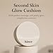 hince Second Skin Glow Cushion-12g | Skin Foundation dewy, glow, long-lasting, classy, clean beauty, lightweight, natural look,refreshing, moisturizing, slim fitting texture (PORCELAIN, 17)