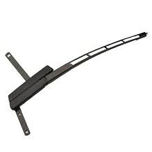 Dasbecan Front Right Passenger Side Windshield Wiper Arm Replacement Compatible With Audi Q7 2007-2016 Replaces# 4L1955408B 4l1955408B1P9