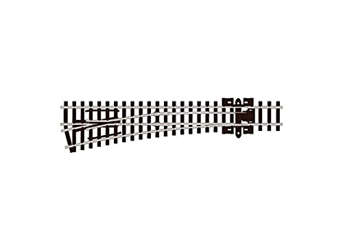 Peco N Scale Code 80 Insulfrog #6 Left-Hand Turnout
