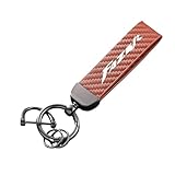 Porte clés De Gamme en Fibre Carbone À Motif Moto pour Yam&AHA FA&ZER FZ1 FZ6 FZ8/8N FZ1/6/8 &   Anneau Métal(Style C)