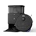 ECOVACS N30 PRO OMNI Robot Vacuum Cleaner with Station, Robot Vacuum Cleaner 10000Pa, Hot Water Cleaning and Drying, ZeroTangle 2.0 Brush, 9 mm Skid Lifting, Automatic Emptying, Black