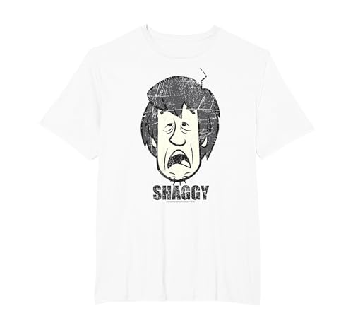 Scooby Doo Shaggy T-Shirt, Men's Big and Tall, White, 4X Tall
